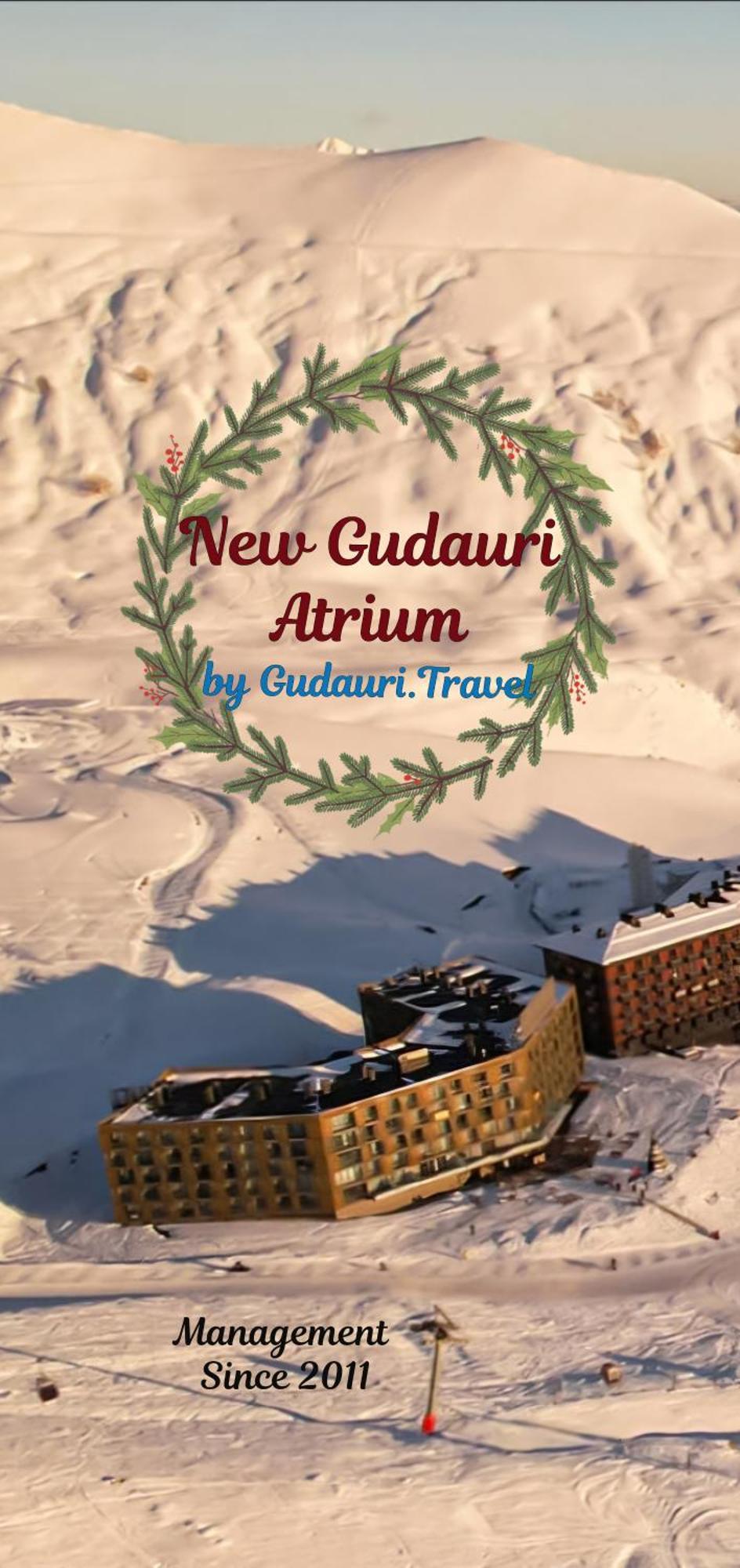 Atrium New Gudauri By Gudauri Travel 아파트 호텔 외부 사진